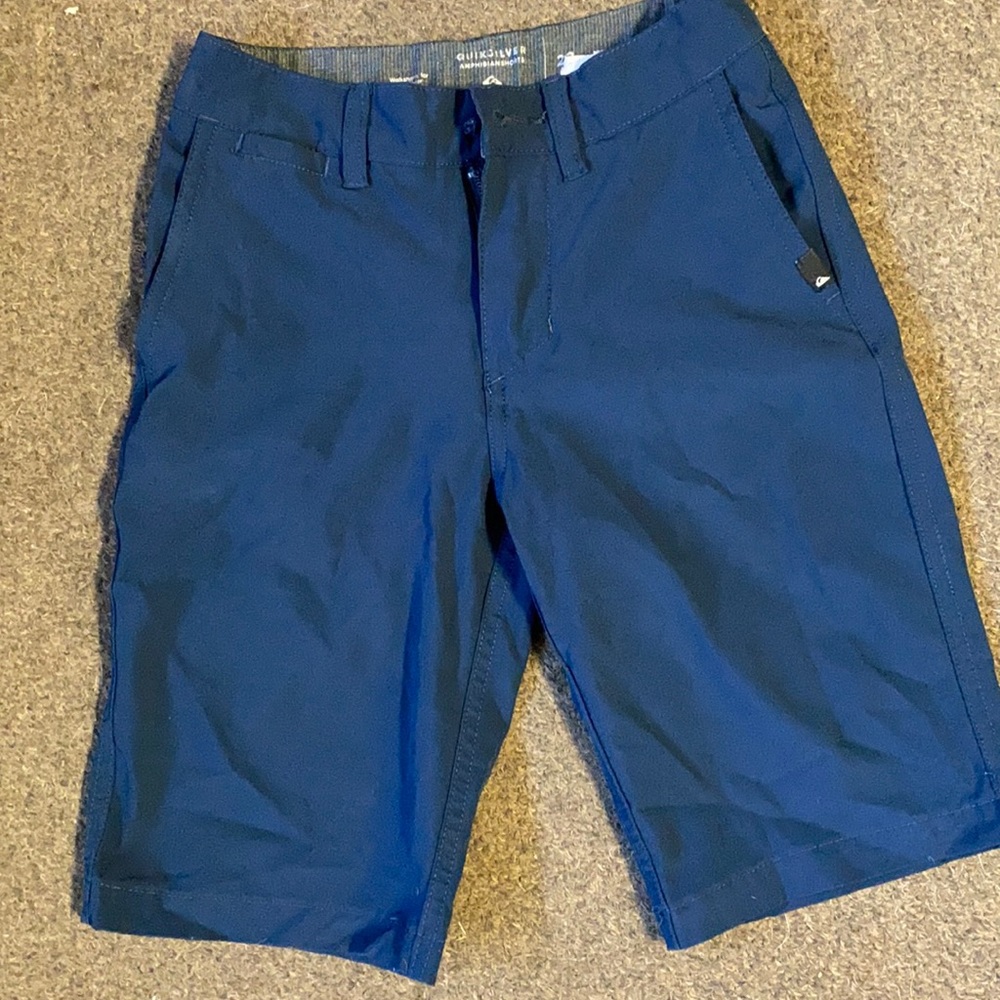 Navy Blue Quiksilver Amphibian Shorts